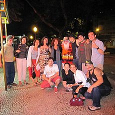 Após o show da dupla no Sesc Ginástico!